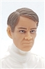 Male Head: "HANS" Light Skin Tone with BROWN Hair - 1:18 Scale MTF Accessory for 3-3/4" Action Figures