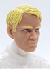 Male Head: "HANS" Light Skin Tone with BLONDE Hair - 1:18 Scale MTF Accessory for 3-3/4" Action Figures