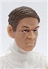 Male Head: "FRITZ" Light Skin Tone with BROWN Hair - 1:18 Scale MTF Accessory for 3-3/4" Action Figures