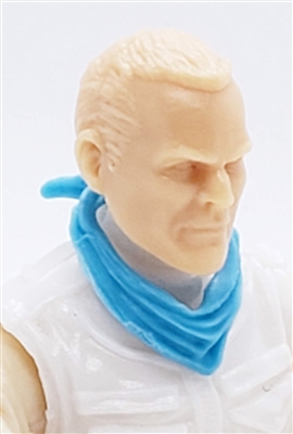 Headgear: Standard Neck Scarf LIGHT BLUE Version - 1:18 Scale Modular MTF Accessory for 3-3/4" Action Figures