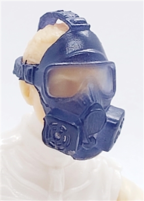 Headgear: Gasmask ALL BLUE Version - 1:18 Scale Modular MTF Accessory for 3-3/4" Action Figures