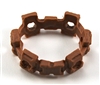 Web Belt: BROWN Version - 1:18 Scale Modular MTF Accessory for 3-3/4" Action Figures