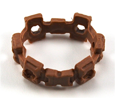 Web Belt: BROWN Version - 1:18 Scale Modular MTF Accessory for 3-3/4" Action Figures