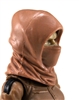 Headgear: Hood BROWN Version - 1:18 Scale Modular MTF Accessory for 3-3/4" Action Figures