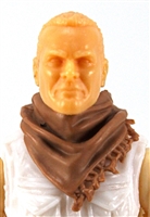 Headgear: Large Neck Scarf "Shemagh" BROWN Version - 1:18 Scale Modular MTF Accessory for 3-3/4" Action Figures