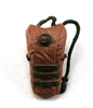 Camel Hydration Pack: BROWN & GREEN Version - 1:18 Scale Modular MTF Accessory for 3-3/4" Action Figures