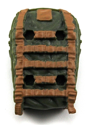 Backpack: Modular Backpack GREEN with BROWN Version - 1:18 Scale Modular MTF Accessory for 3-3/4" Action Figures
