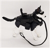 DELUXE MTF K9 Dog Unit: "Pavlov" Black & White Husky - 1:18 Scale Marauder Task Force Animal & Gear Set