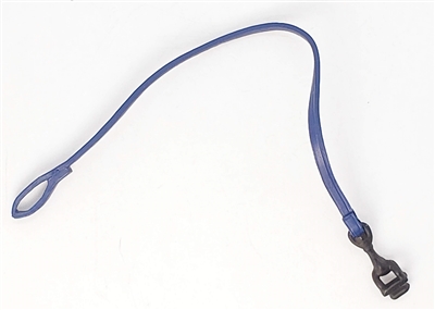 MTF K9 Dog Unit: BLUE Leash with Plug Tip - 1:18 Scale Marauder Task Force Animal
