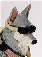 MTF K9 Dog Unit: TAN Goggles - 1:18 Scale Marauder Task Force Animal