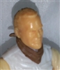 Headgear: Standard Neck Scarf BROWN Version - 1:18 Scale Modular MTF Accessory for 3-3/4" Action Figures