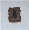 Pocket: Small Size BROWN Version - 1:18 Scale Modular MTF Accessory for 3-3/4" Action Figures