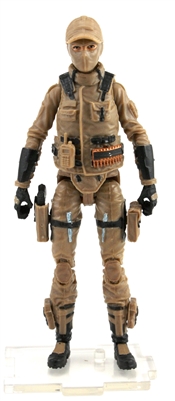 DELUXE MTF Female Valkyries BROWN "Terra-Ops" Version - 1:18 Scale Marauder Task Force Action Figure