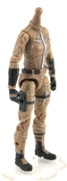 MTF Female Valkyries Body WITHOUT Head BROWN "Terra-Ops" Version BASIC - 1:18 Scale Marauder Task Force Action Figure
