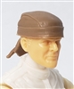 Headgear: "Do-Rag" Head Cover BROWN Version - 1:18 Scale Modular MTF Accessory for 3-3/4" Action Figures