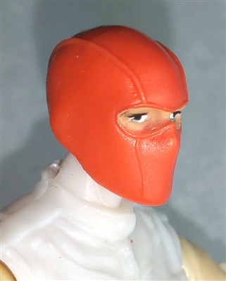 Male Head: Balaclava Mask ORANGE Version - 1:18 Scale MTF Accessory for 3-3/4" Action Figures