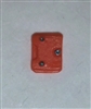 Armor Panel: Small Size ORANGE Version - 1:18 Scale Modular MTF Accessory for 3-3/4" Action Figures