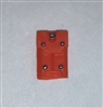 Armor Panel: Large Size ORANGE Version - 1:18 Scale Modular MTF Accessory for 3-3/4" Action Figures