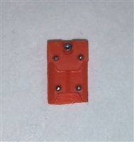 Armor Panel: Large Size ORANGE Version - 1:18 Scale Modular MTF Accessory for 3-3/4" Action Figures