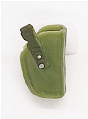Pistol Holster: Small  Right Handed LIGHT GREEN & GREEN Version - 1:18 Scale Modular MTF Accessory for 3-3/4" Action Figures