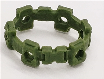 Web Belt: LIGHT GREEN Version - 1:18 Scale Modular MTF Accessory for 3-3/4" Action Figures