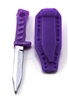 Fighting Knife & Sheath: Large Size PURPLE Version - 1:18 Scale Modular MTF Accessory for 3-3/4" Action Figures