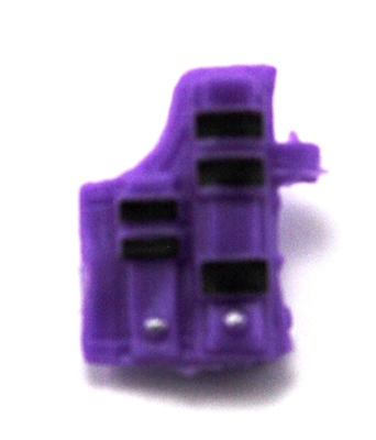 Pistol Holster: Large Right Handed with Loop PURPLE Version - 1:18 Scale Modular MTF Accessory for 3-3/4" Action Figures