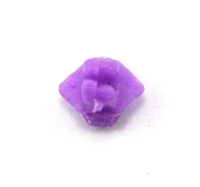 Headgear: Helmet Mounting Plug for NVG Goggles PURPLE Version - 1:18 Scale Modular MTF Accessory for 3-3/4" Action Figures