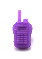 Radio Walkie Talkie: PURPLE Version - 1:18 Scale MTF Accessory for 3 3/4 Inch Action Figures
