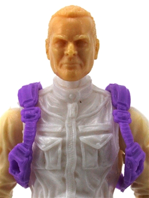 Steady Cam Gun: Steady Cam Harness PURPLE Version - 1:18 Scale Modular MTF Accessory for 3-3/4" Action Figures
