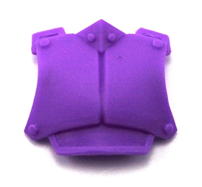 Armor Chest Plate: PURPLE Version - 1:18 Scale Modular MTF Accessory for 3-3/4" Action Figures