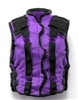 Male Vest: Model 86 Type PURPLE & BLACK Version - 1:18 Scale Modular MTF Accessory for 3-3/4" Action Figures