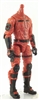 "Command-Ops"  RED with Black MTF Male Trooper Body WITHOUT Head - 1:18 Scale Marauder Task Force Action Figure