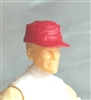 Headgear: Fatigue Cap RED Version - 1:18 Scale Modular MTF Accessory for 3-3/4" Action Figures