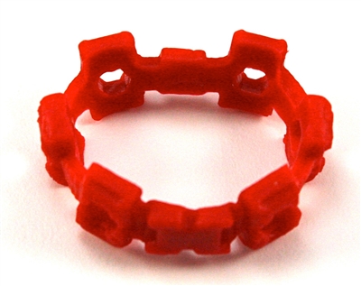 Web Belt: RED Version - 1:18 Scale Modular MTF Accessory for 3-3/4" Action Figures