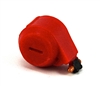 Steady-Cam Gun: Ammo Drum RED Version - 1:18 Scale Weapon Accessory for 3 3/4 Inch Action Figures