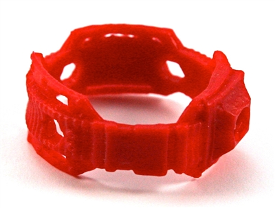 Steady Cam Gun: Steady Cam Support Belt RED Version - 1:18 Scale Modular MTF Accessory for 3-3/4" Action Figures