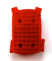 Male Vest: Plate Carrier Type RED Version - 1:18 Scale Modular MTF Accessory for 3-3/4" Action Figures