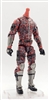 "Insurgent-Ops" RED Camo MTF Male Trooper Body WITHOUT Head - 1:18 Scale Marauder Task Force Action Figure