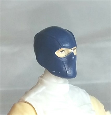 Male Head: Balaclava Mask BLUE Version - 1:18 Scale MTF Accessory for 3-3/4" Action Figures