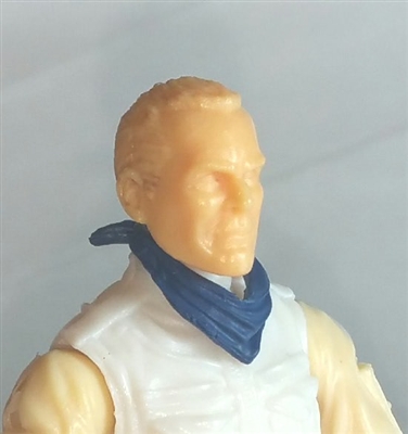 Headgear: Standard Neck Scarf BLUE Version - 1:18 Scale Modular MTF Accessory for 3-3/4" Action Figures