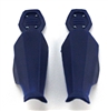 Female Shin Armor: BLUE Version - Left & Right (Pair) - 1:18 Scale Modular MTF Valkyries Accessory for 3-3/4" Action Figures