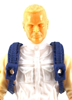 Steady Cam Gun: Steady Cam Harness BLUE Version - 1:18 Scale Modular MTF Accessory for 3-3/4" Action Figures