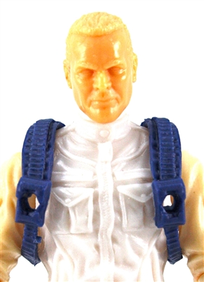 Steady Cam Gun: Steady Cam Harness BLUE Version - 1:18 Scale Modular MTF Accessory for 3-3/4" Action Figures