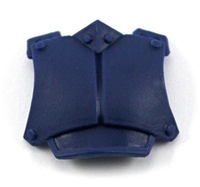 Armor Chest Plate: BLUE Version - 1:18 Scale Modular MTF Accessory for 3-3/4" Action Figures