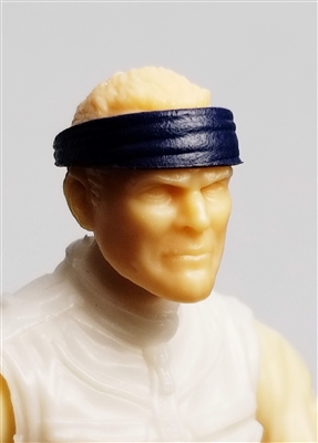 Headgear: Headband BLUE Version - 1:18 Scale Modular MTF Accessory for 3-3/4" Action Figures