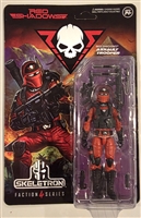 Marauder Red Shadows ASSAULT TROOPER Geared-Up Carded Figure- 1:18 Scale Marauder Task Force Action Figure