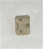 Armor Panel: Small Size TAN Version - 1:18 Scale Modular MTF Accessory for 3-3/4" Action Figures