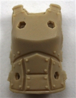 Female Vest: Armor Type Tan Version - 1:18 Scale Modular MTF Valkyries Accessory for 3-3/4" Action Figures