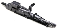 Steady-Cam Gun with Handle - Gun-Metal Version - 1:18 Scale Weapon Set for 3 3/4 Inch Action Figures